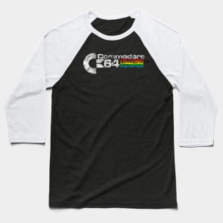 Commodore 64 Vintage Retro Baseball T-Shirt